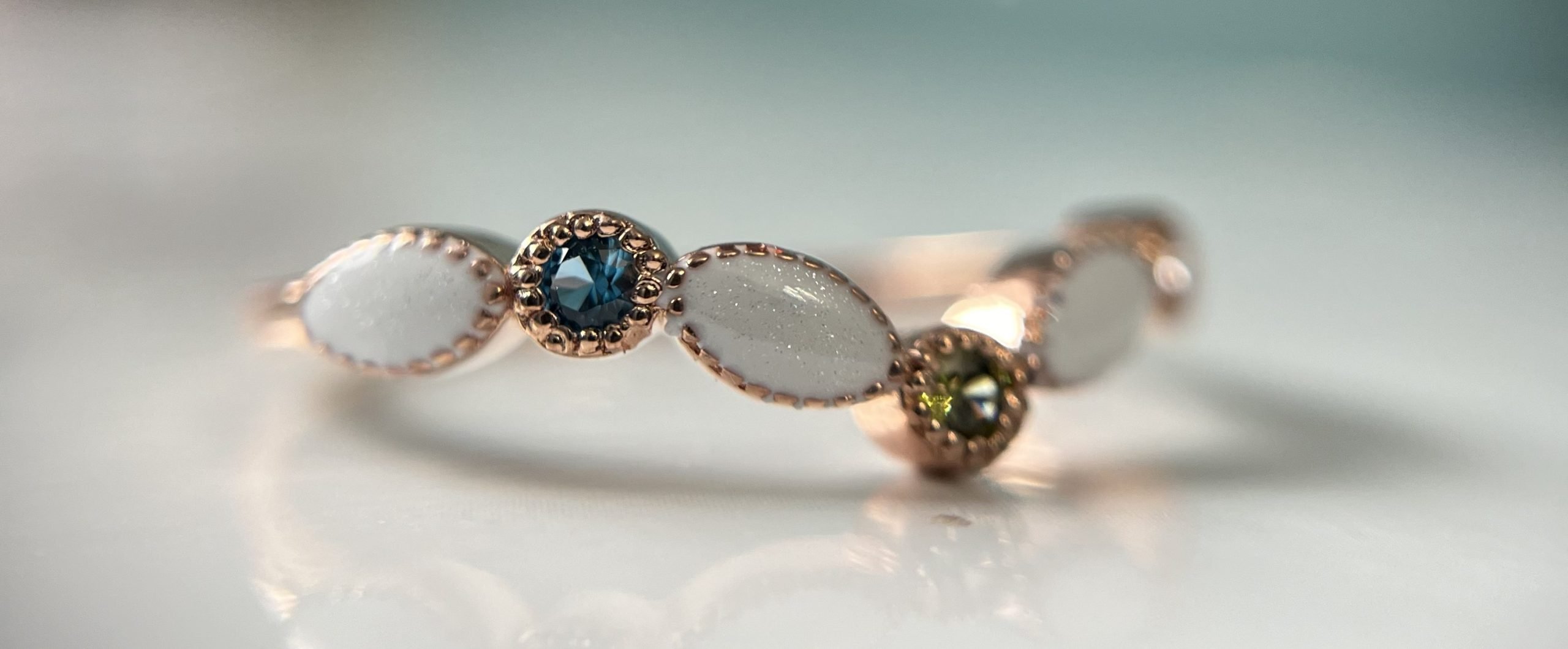 Breastmilk jewelry ring