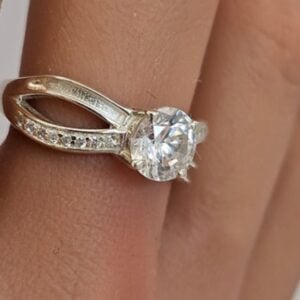 Solitaire Infinity | Breastmilk Ring
