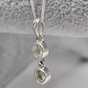 Two Stone | Breastmilk Necklace