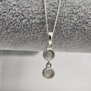 Two Stone | Breastmilk Necklace