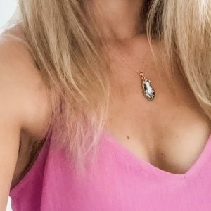 Agate Stone | Breastmilk Necklace