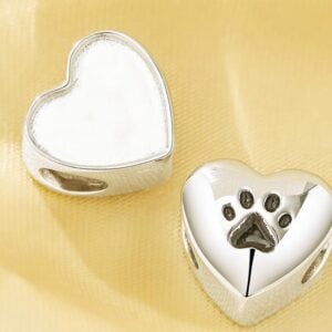 Paw Print Charm | Breastmilk Keepsake