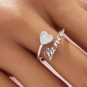Custom Name Ring | Keepsake Ring