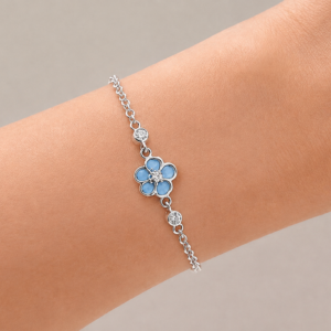 Forget Me Not Bracelet | Breastmilk Bracelet