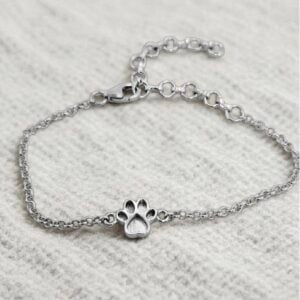 Mini Paw Print Bracelet | Breastmilk Bracelet