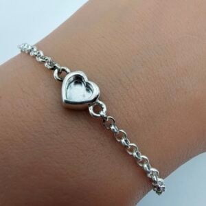 Mini Heart Bracelet | Breastmilk Bracelet